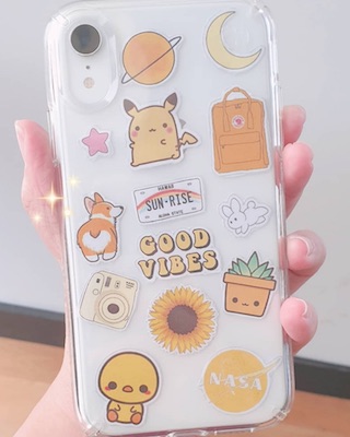 These adorbs DIY phone cases are the perfect at home activity