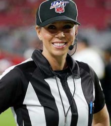 Meet Sarah Thomas, the first woman to officiate the Super Bowl.