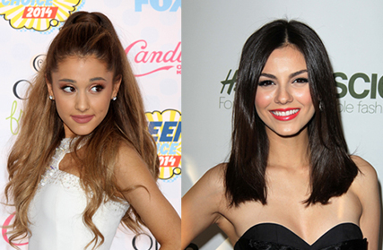 Cast of Nick's Victorious Including Ariana Grande and Victoria