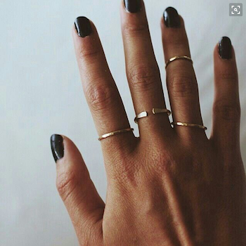 The secret to stacking rings right - GirlsLife