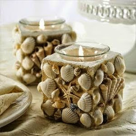 DIY 5 Ways to decorate seashells shells 