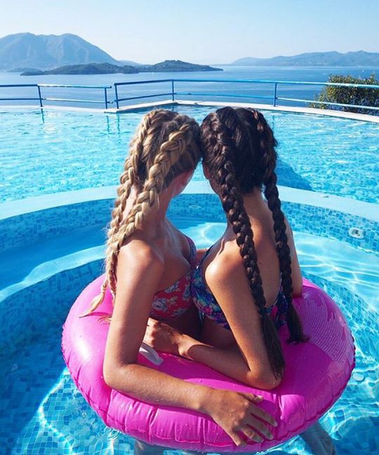 Pool + Bright ☀️ + Hibiscus 🌺 = Mauritius 🇲🇺 . . . . . • #pool #summer # swim #sun #pooltime #swimming #vacation #love #swimmingpool… | Instagram