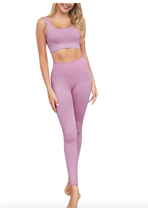 Lululemon size 6 cropped preppy floral pastel leggings cute comfy  activewear