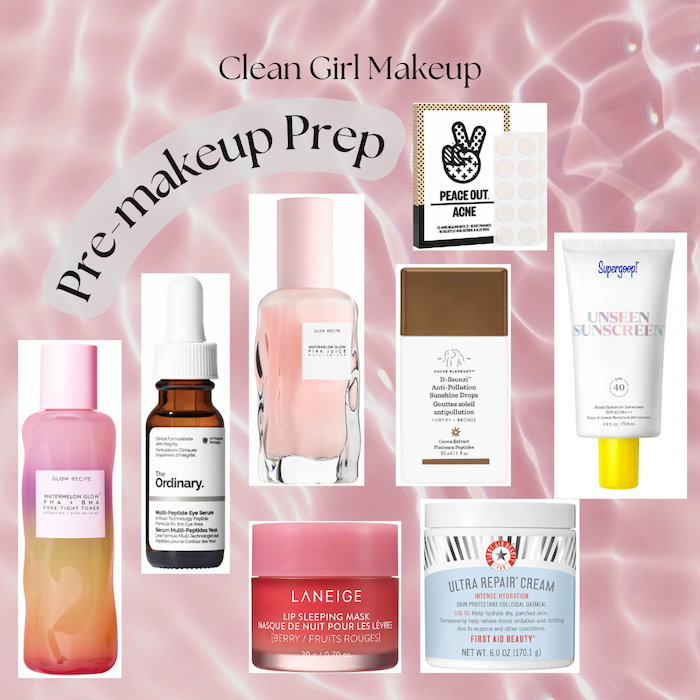 Get your glow on with these clear Clean Girl beauty essentials