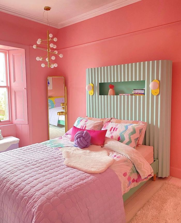 We simply designed your very personal Barbie-fied bed room
