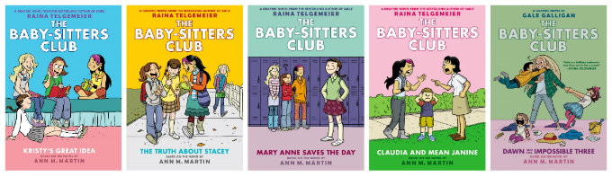 babysitters club graphic novel series